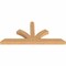 Ekena Millwork Richland Timber Gable Bracket, Western Red Cedar, 84"W x 38"H x 5 1/2"D x 5 1/2"F, 11/12 Pitch GBW084X38X0606RIC00SWR - alternate 4